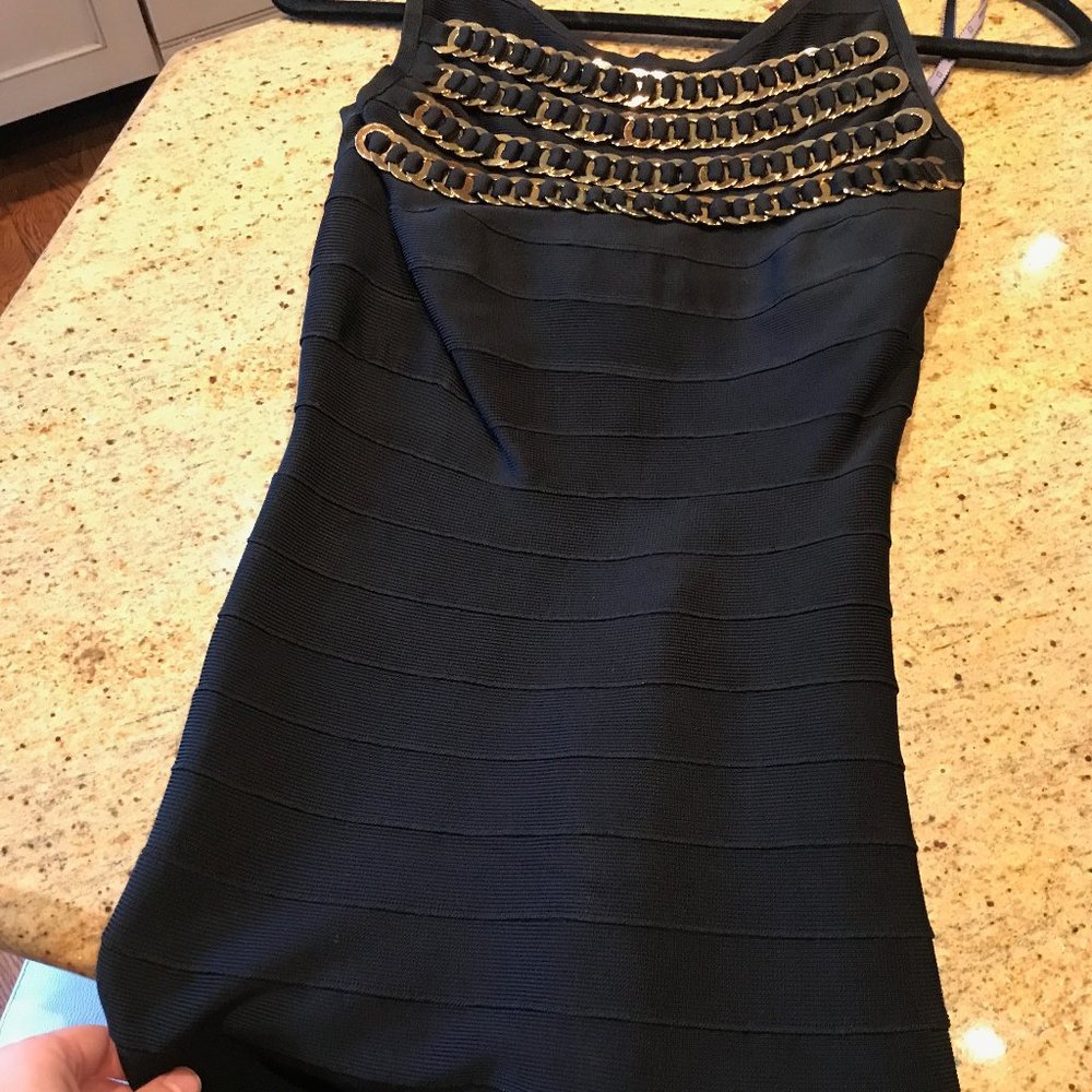 Gorgeous Vintage Herve Leger Black dress